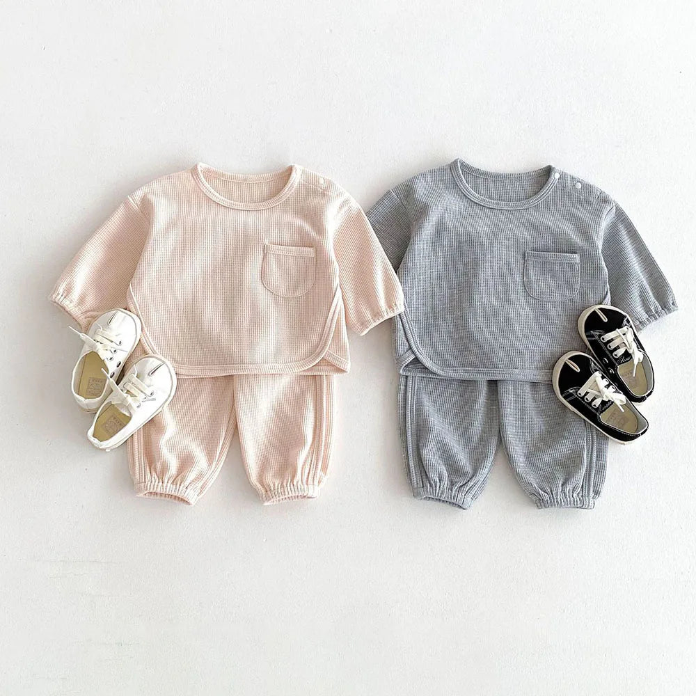 Solid Color Waffle Set