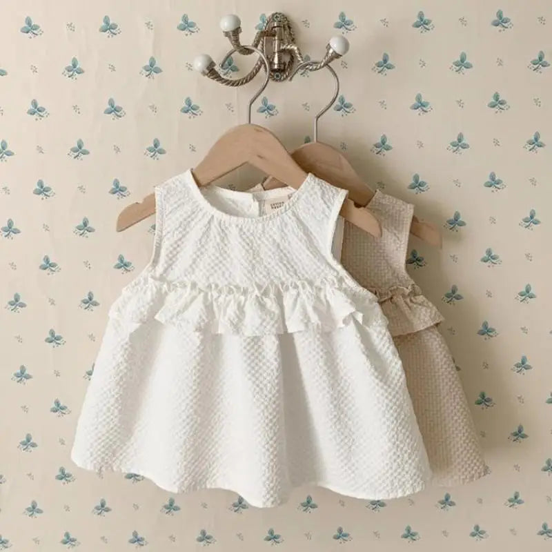 Sleeveless Ruched A-Line Dress