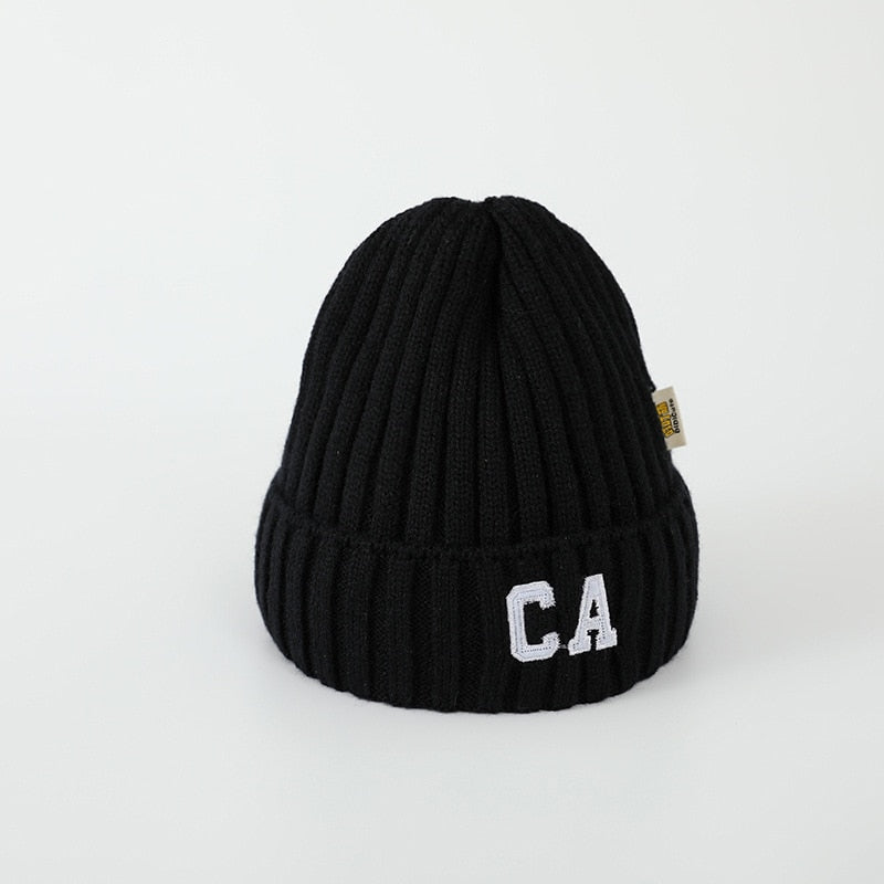 'CA' Embroidered Beanie