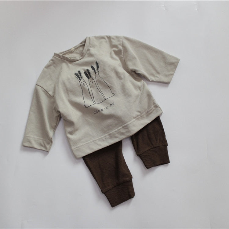 'Choose Me' Cartoon Printed T-shirt