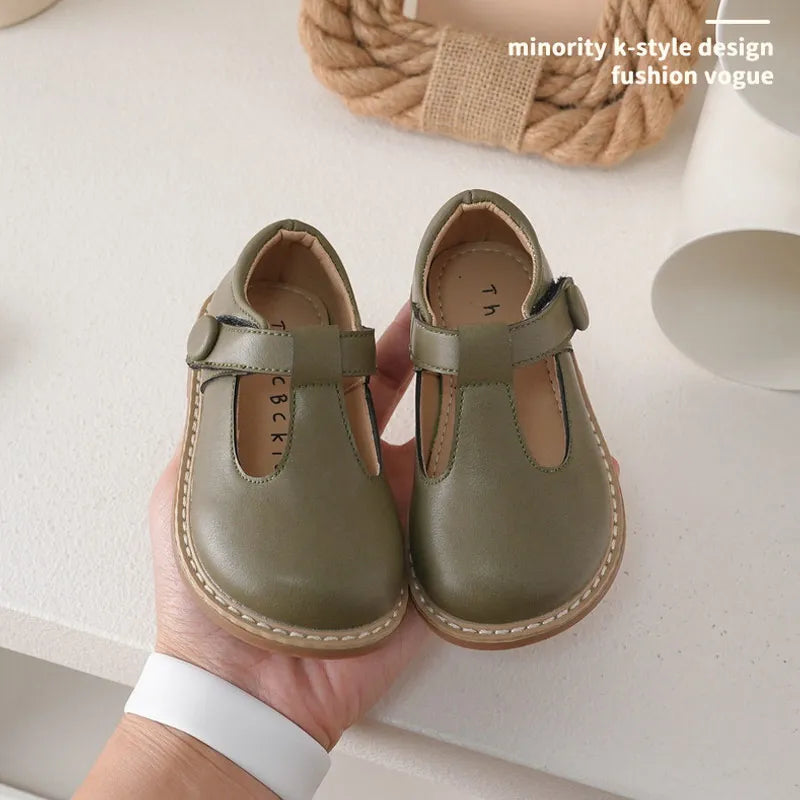 Solid Mary Jane Shoes