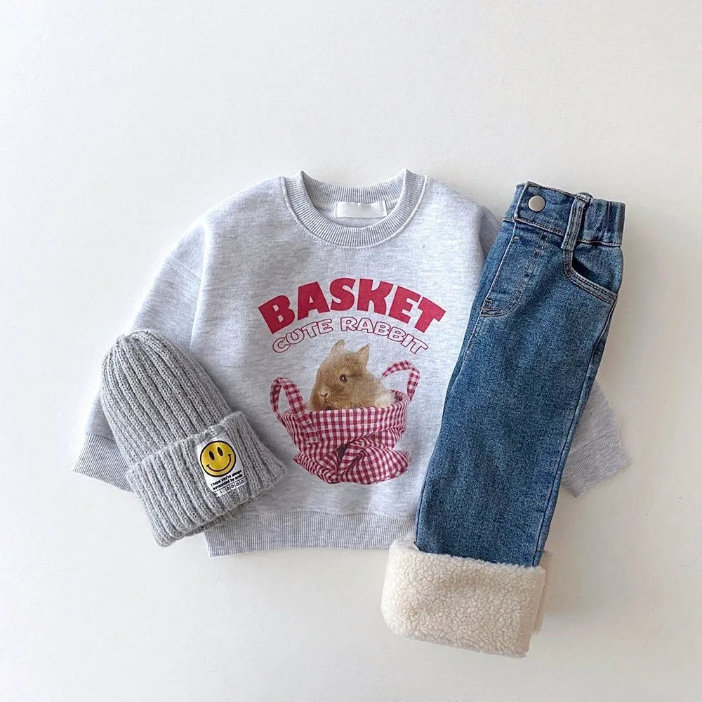 'BASKET Cute Rabbit' Sweatshirt