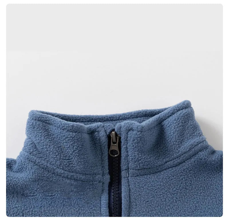 Color Block Polar Fleece Jacket