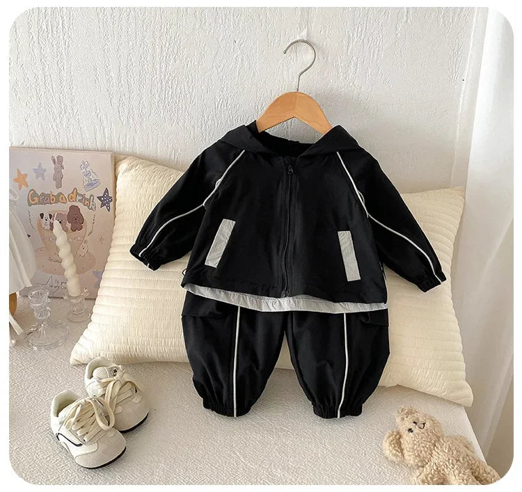 Hooded Sporty Track Suit