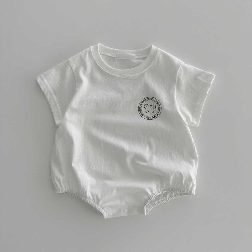 Little Bear Short-Sleeved Onesie