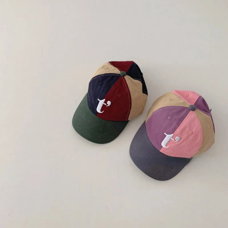 Color-Block Kids Baseball Hat