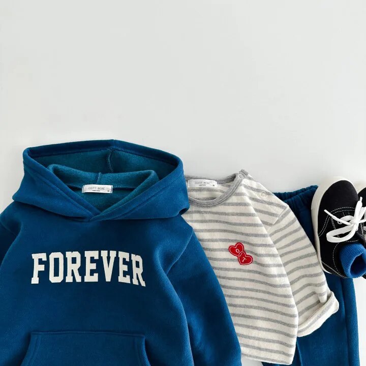 'FOREVER' Fleece Jogger Set
