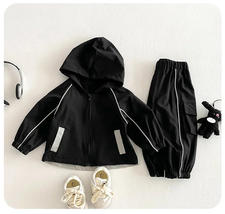Hooded Sporty Track Suit