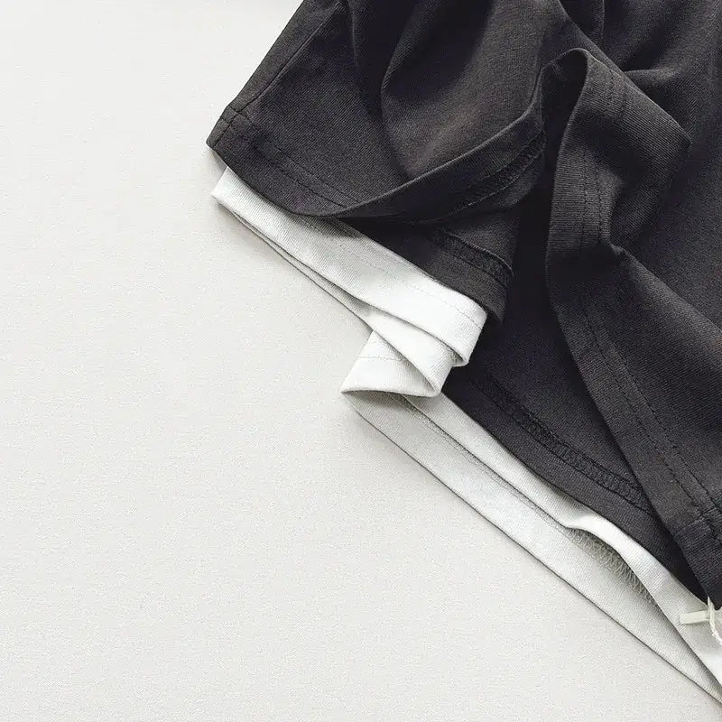 Solid Long-Sleeved Polo Shirt