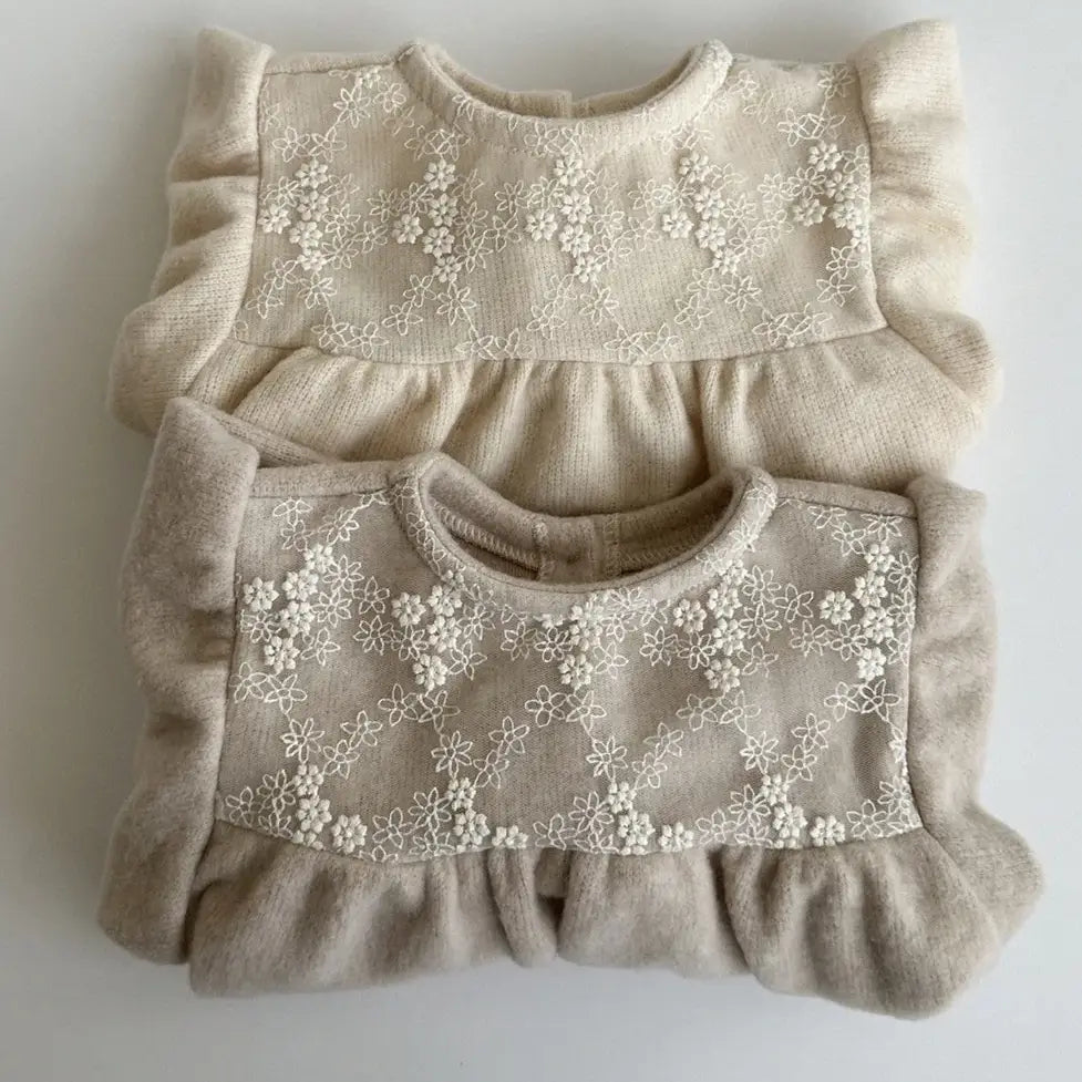 Front-Lace Long-Sleeved Blouse