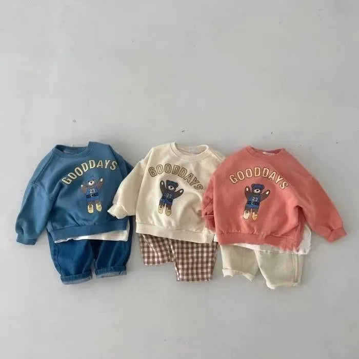 'GOOD DAYS' Bear Sweatshirt