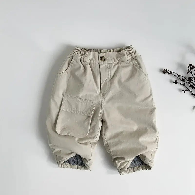 Thick Winter Cotton Padded Trousers