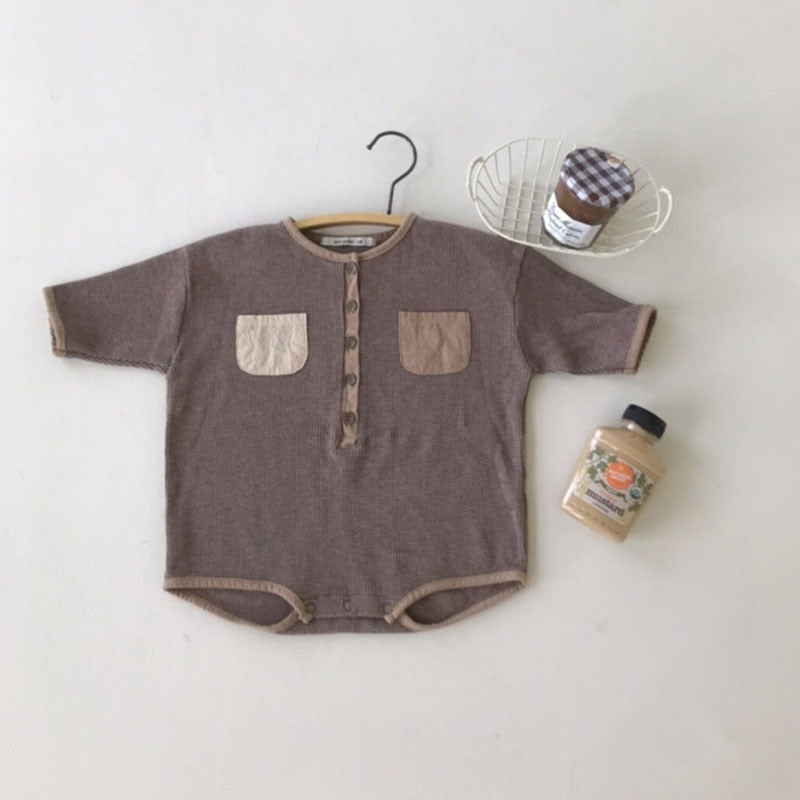 Button-Down Long-Sleeved Jumpsuit