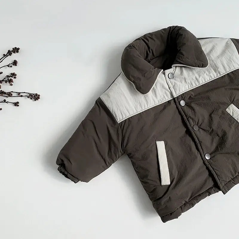Color-Block Winter Jacket