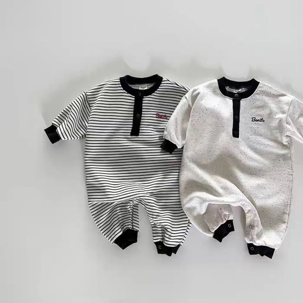Cozy Long Sleeve Casual Romper
