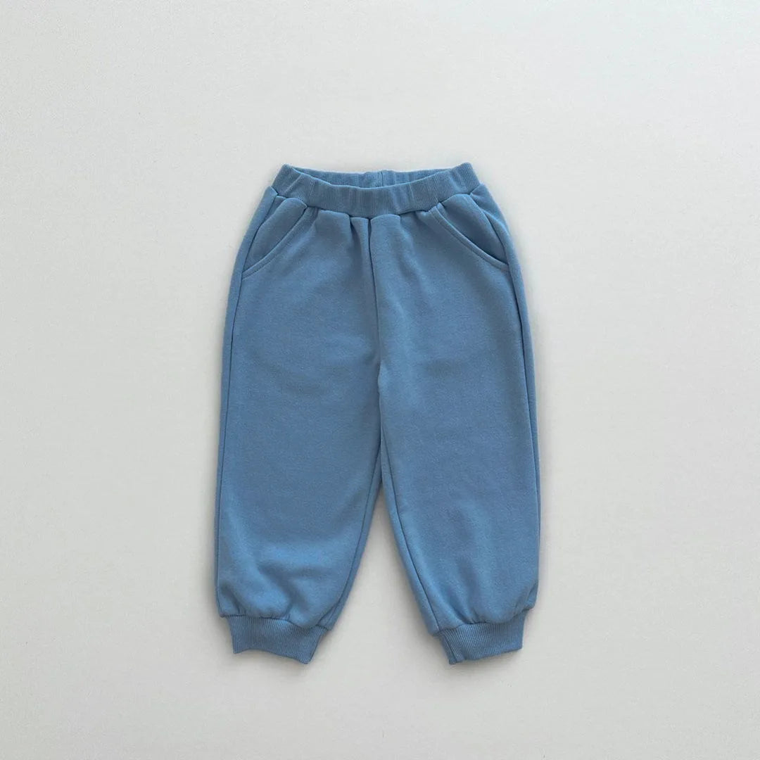 Lightweight Cartoon Print Casual Jogger Set