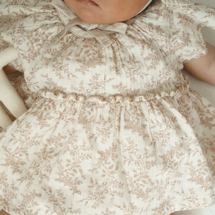 Infant Girl Floral Onesie