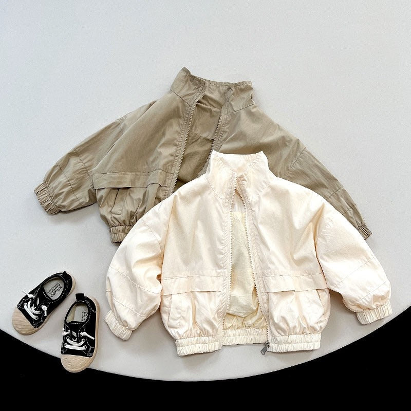 Solid Punching Jacket