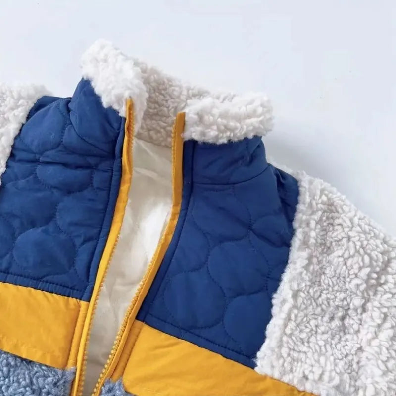 Sherpa Patchwork Jacket