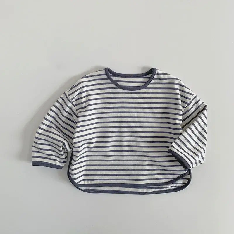 Striped Long-Sleeved Boys' Tee