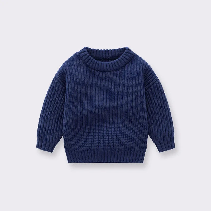 Loose Knit Solid Sweater