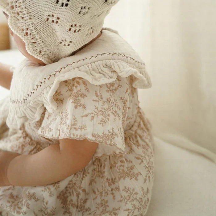 Infant Girl Floral Onesie