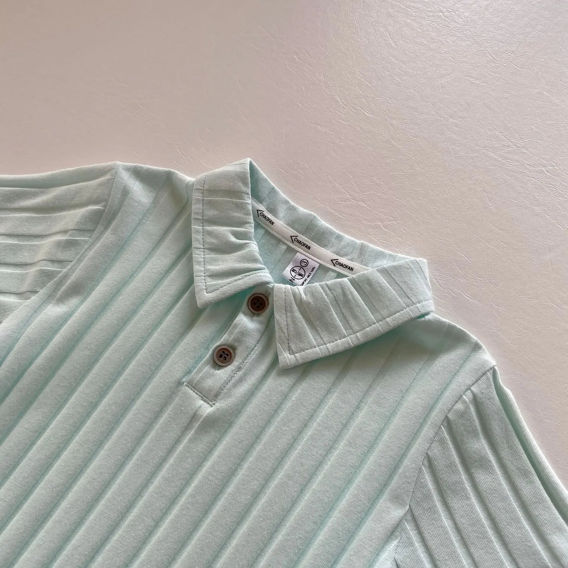 Kids Solid Polo T-Shirt