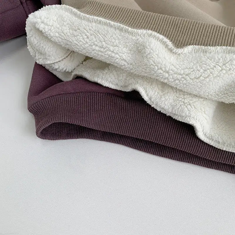 Solid Fleece Sweatshirt