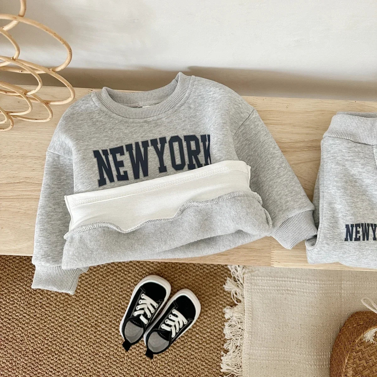 'NEW YORK' Jogger Set