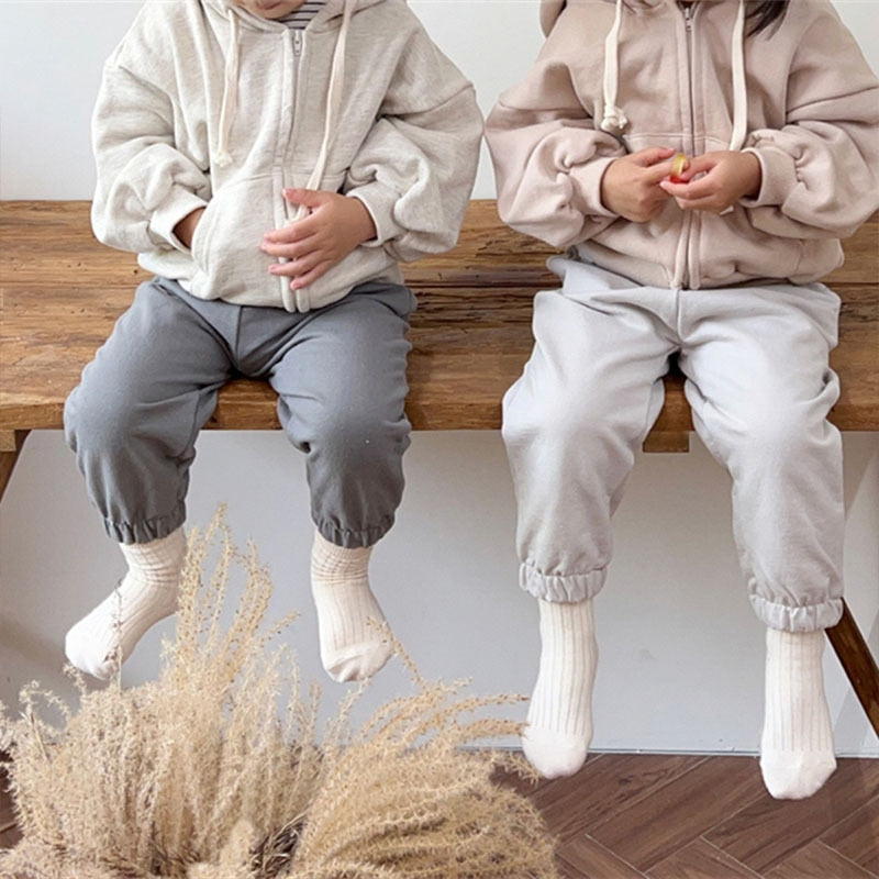 Casual Solid Hooded Jacket