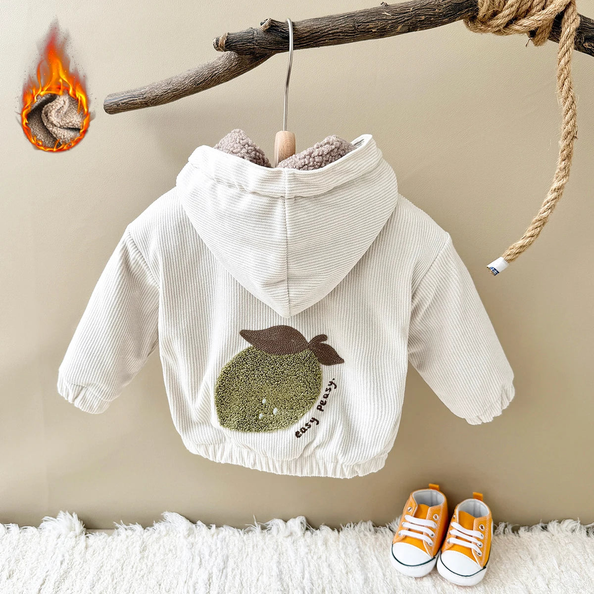 Winter Warm Hooded Cotton Jacket