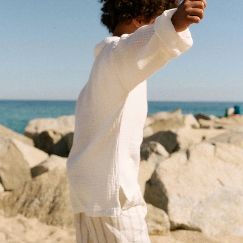 Cotton Soft Gauze Shirt