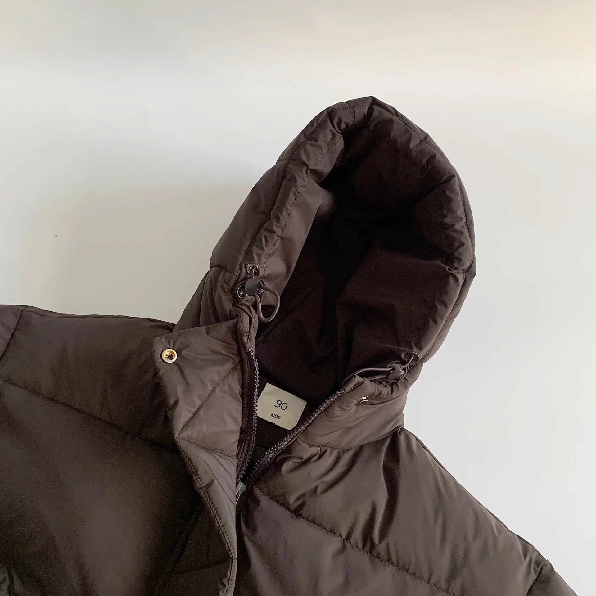 Kids Solid Puffer Jacket