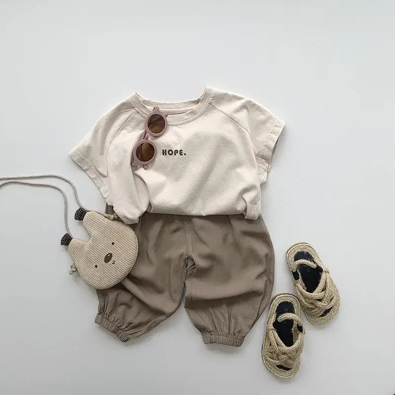 Solid Loose Lightweight Harem Pants