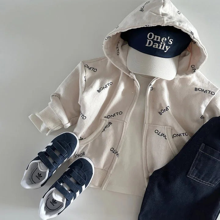 'BONITO' Print Hoodie