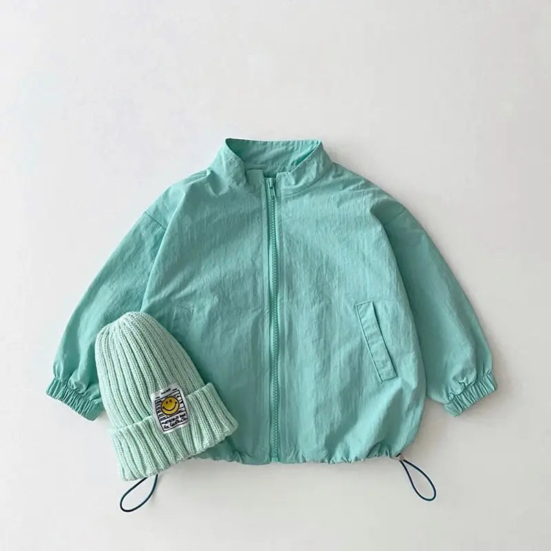 Candy-Colored Lightweight Windbreaker