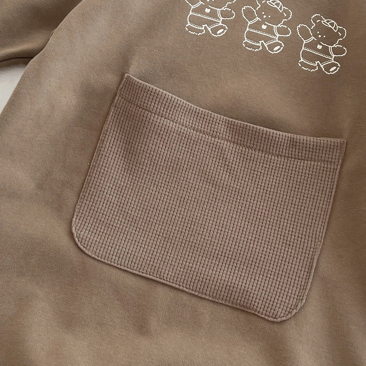 Three Little Bears Long Sleeve Romper