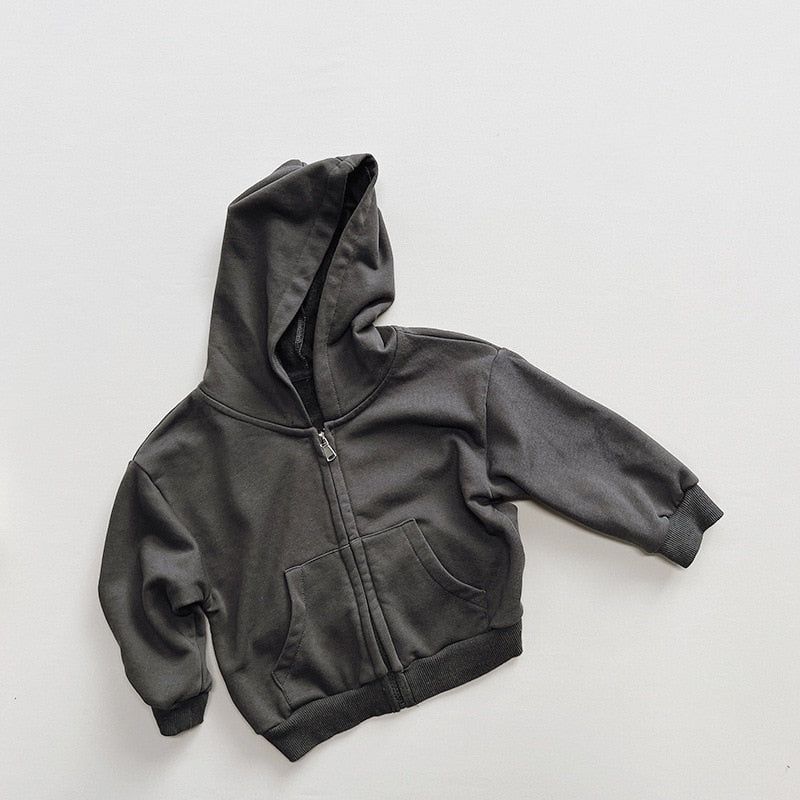 Children's Casual Hooded Jacket
