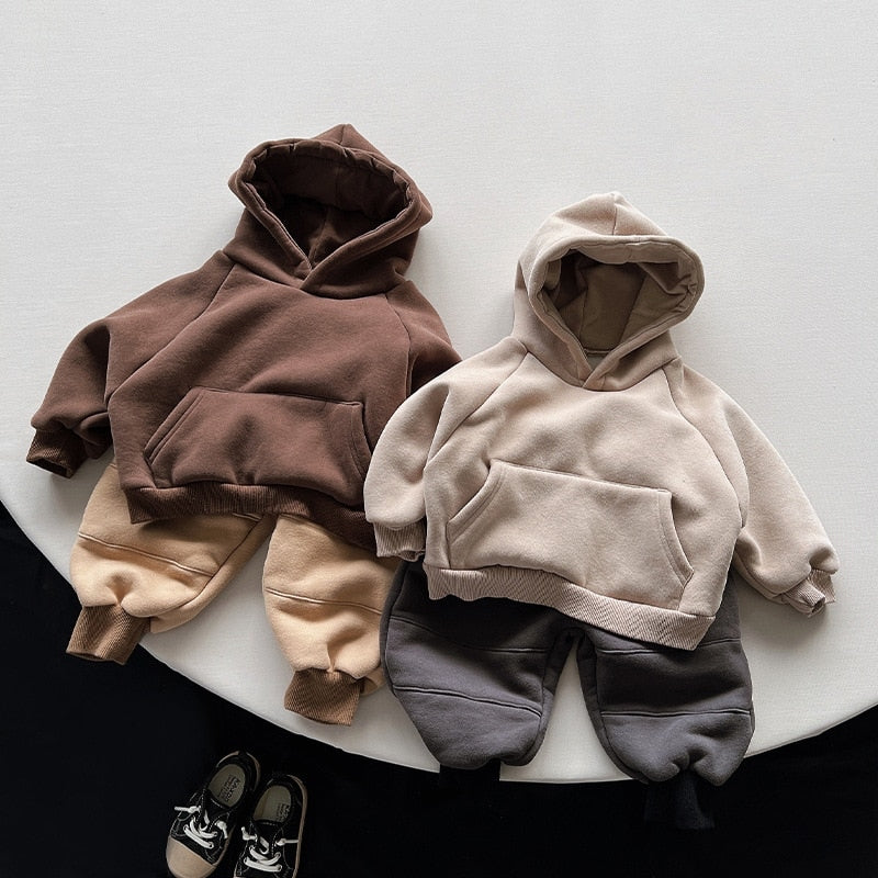 Warm Hooded Sweatshirt