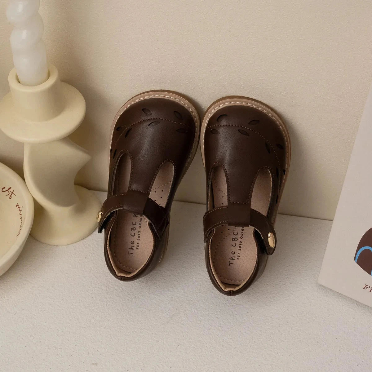 French Vintage Mary Jane Shoes