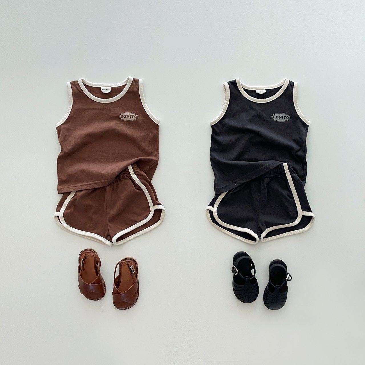 Vest and Shorts Summer Set