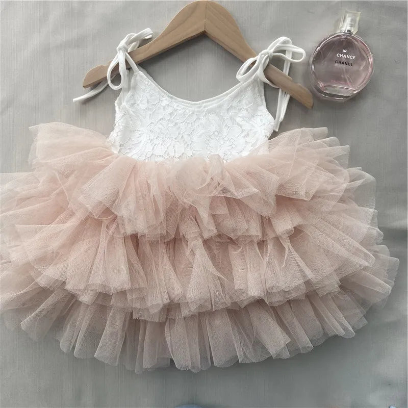 Girls Lace Tutu Dress