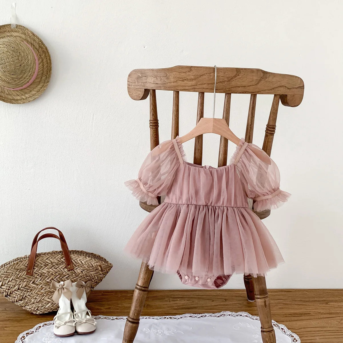 Mesh Dress Onesie