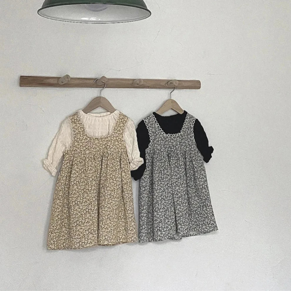 Sleeveless Floral A-Line Dress
