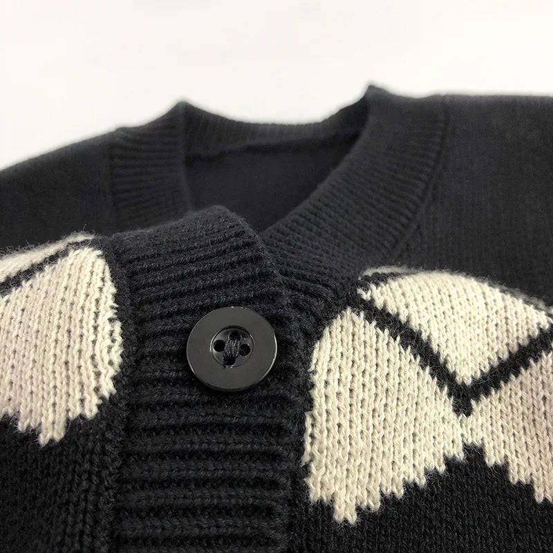 Knitted Vest Cardigan