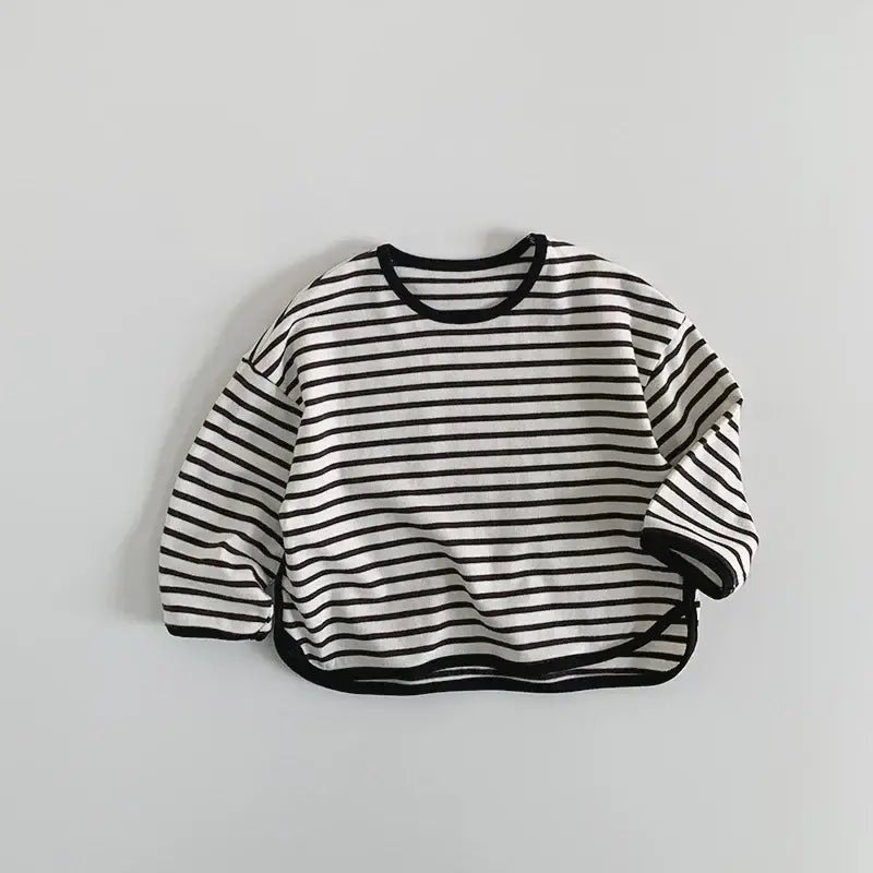 Striped Long-Sleeved Boys' Tee