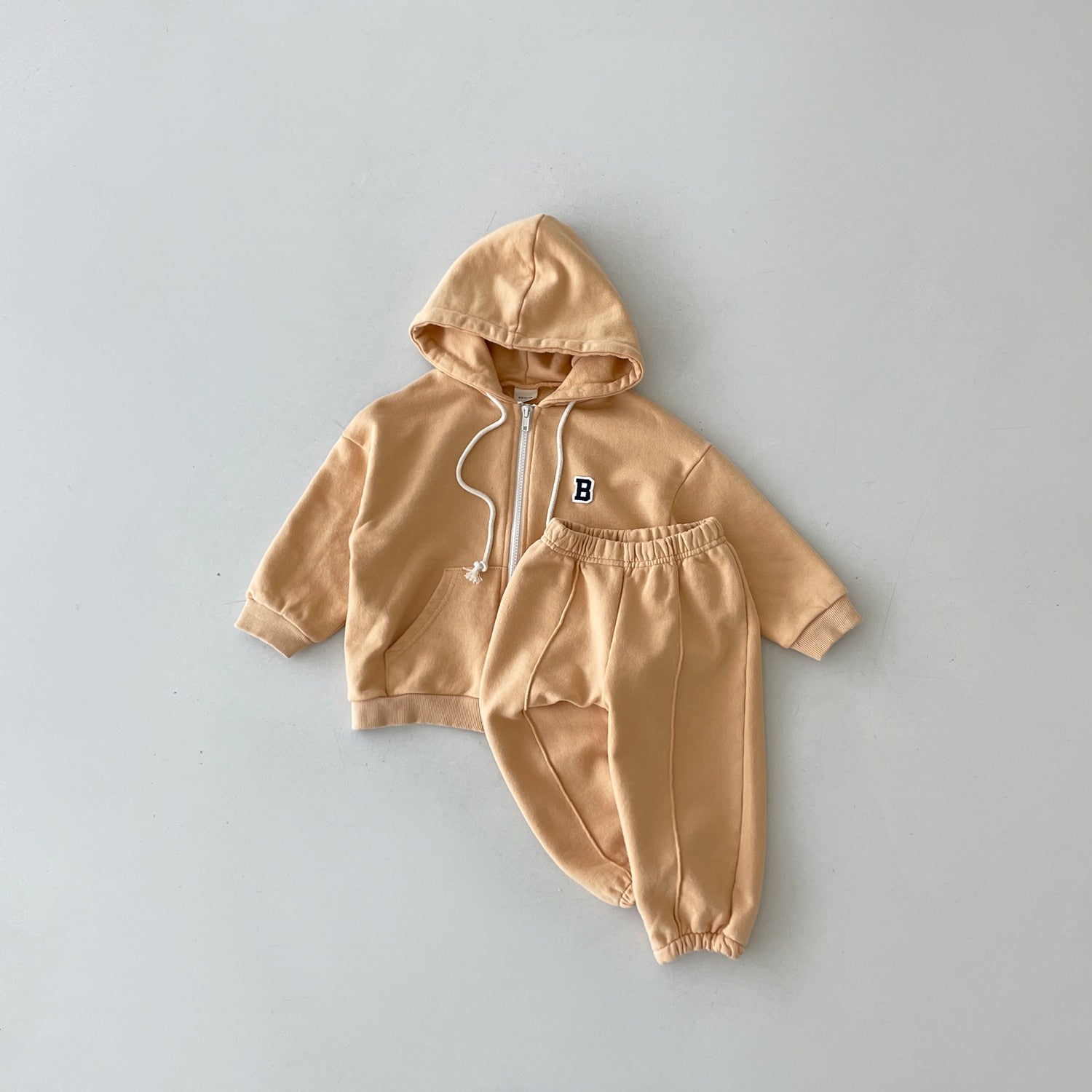 Casual Zip-Up Jogger Set