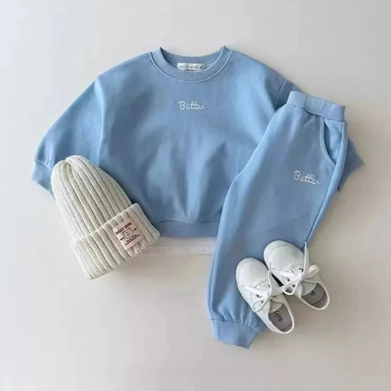 Cute "Butter" Jogger Set