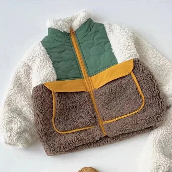 Sherpa Patchwork Jacket