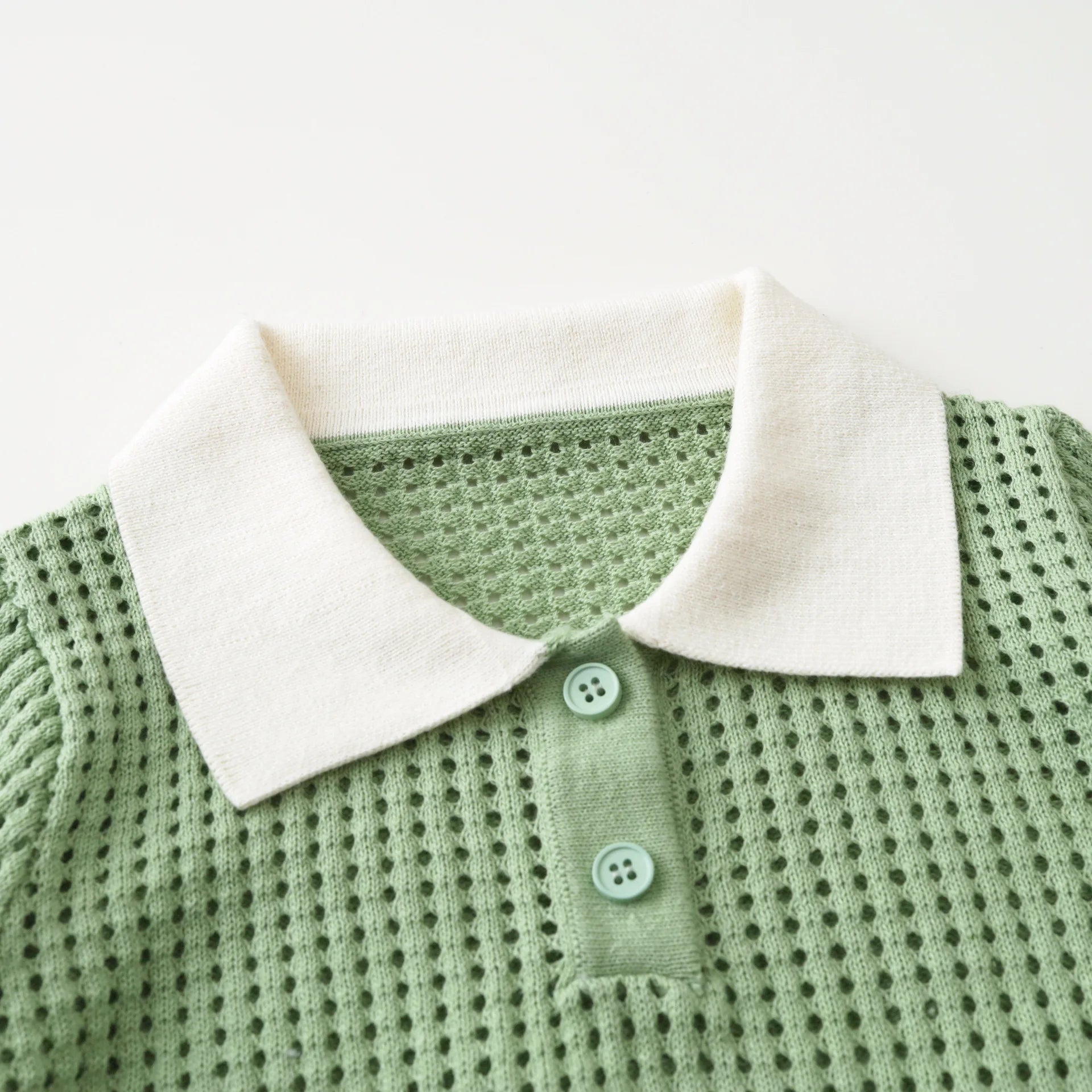 Kids Summer Polo  Knit T-Shirt
